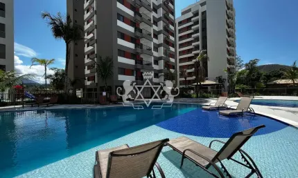 Apartamento à venda 2 DORMS SENDO UMA SUÍTE, lazer completo na MARTIM DE SÁ, Caraguatatuba litoral