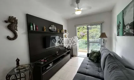 Apartamento à venda com 02 dormitórios ( 1 suíte )  com 83m² no bairro cidade jardim, caraguatatuba