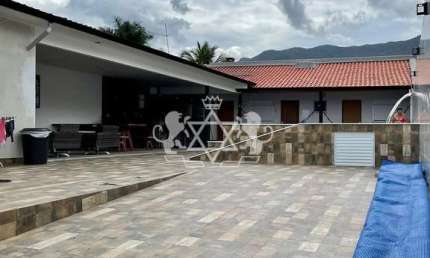 Casa com 4 suítes + piscina à venda, no Portal do Patrimonium, em Massaguaçu Caraguatatuba , Litora