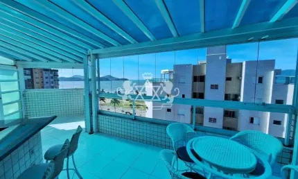 Belíssima Cobertura / Penthouse à venda com Vista Mar,  04 Dormitórios com 02 Suítes , Indaiá, Cara