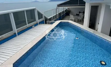 Cobertura Para Locação com 490m na Praia Martim de Sá, Caraguatatuba, SP