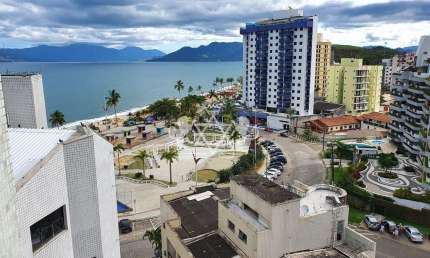 Cobertura à venda, 156m² com vista para o mar, e 3 suítes, no bairro Martim de Sá, Caraguatatuba, S
