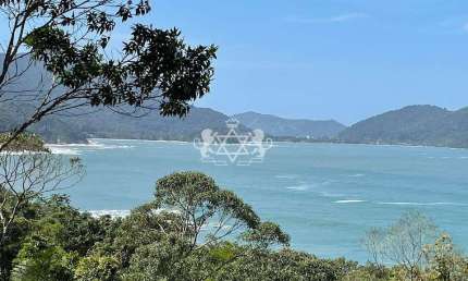 Terreno dentro de condomínio com vista mar Praia Dura, Ubatuba, SP