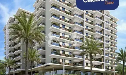 Apartamento frente mar  em lançamento - 3 dormitórios (sendo 01 suíte) , praia das palmeiras, carag