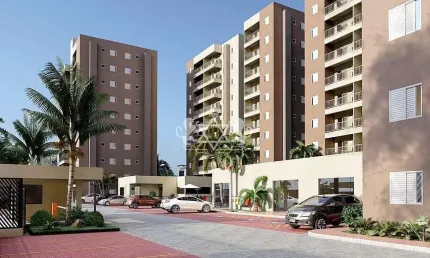 Apartamento à venda, ( repasse) loteamento vila indaiá, caraguatatuba, sp
