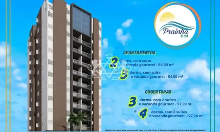 Flat com 2 quartos à venda no Prainha, Caraguatatuba 