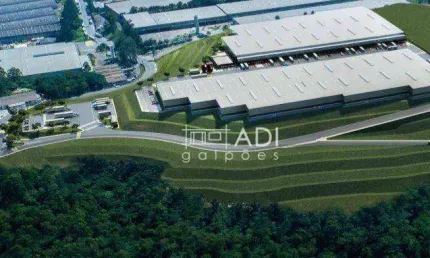 Galpão logístico para locação - 8.445 m² - itaqui - itapevi - sp