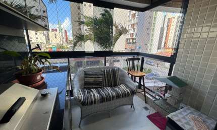 Apartamento mobiliado 85 m² -  03 quartos s/ 01 suite  - Manaira - João Pessoa PB