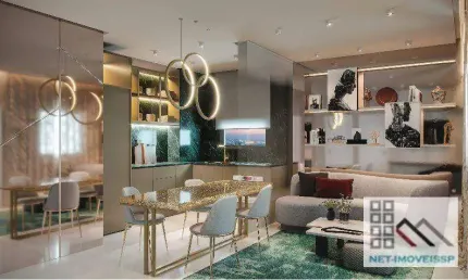 Apartamento 1 dormitório (42m²), 1 banheiro social, terraço. próximo da estação eucaliptos do metrô