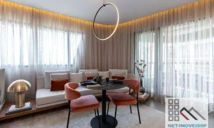 Apartamento 1 Dormitório (49m²), 2 Vagas, Terraço. Um novo marco para o luxo residencial no Brasil