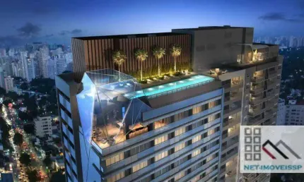 Apartamento 2 dormitórios (77m²), 1 suíte, terraço, 1 vaga. a 250 metros da estação aacd-servidor