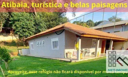 Casa 2 Dormitórios (150m²), 2 Suítes, 4 Vagas. Atibaia, cidade turística, charmosa e excelente qualidade de vida