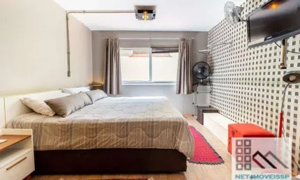 Apartamento com 1 quarto à venda na Rua Cardeal Arcoverde, 816, Perdizes, São Paulo