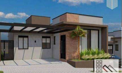 Casa em condomínio 3 Dormitórios (96,99m²), 1 Suíte, 2 Vagas. Belíssima vista panorâmica para a Pedra Grande