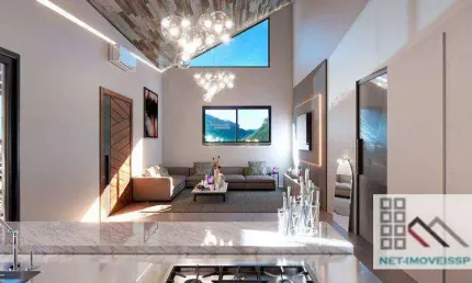 Casa em Condomínio 3 dormitórios (129,32m²), 1 Suíte. 2 Vagas. Condomínio de apenas 4 casas