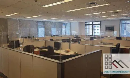 Conjunto comercial (364m²), 6 banheiros, 9 vagas. no coração do itaim bibi