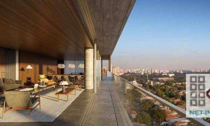 Apartamento 4 dormitórios (403m²), 4 Suítes, Varanda gourmet, 5 vagas. Próximo do Parque do Ibirapuera