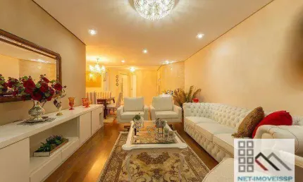 Apartamento 4 Dormitórios (141,01m²), 1 Suíte, 3 Varandas, 2 Vagas. No Alto da Mooca