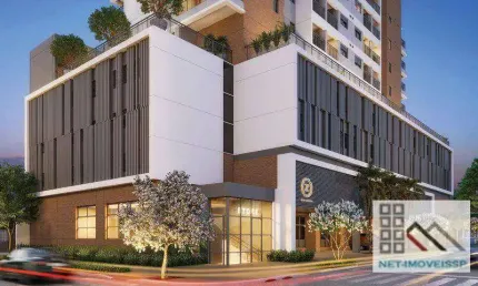 Apartamento 2 Dormitórios (51,71m²), 1 Suíte, Terraço, 1 Vaga. Próximo da estação Moema do metrô