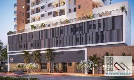 Studio 1 Dormitório (24,86m²), 1 Banheiro, Terraço. Próximo da estação Moema do metrô
