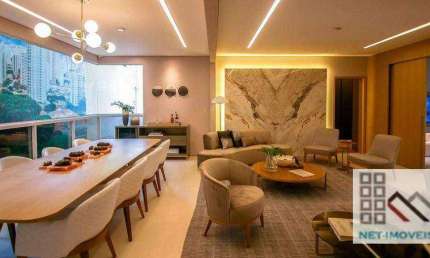 Apartamento 3 Dormitórios (221,30m³), 3 Suítes, Varanda Gourmet, 4 Vagas. na esquina mais icônica da Vila Romana