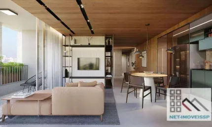 Apartamento 3 Dormitórios (96m²), 1 Suíte, Varanda, 1 Vaga. Próximo da estação Sumaré do metrô