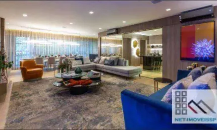 APARTAMENTO DUPLEX 3 DORMITÓRIOS (269m²), 3 SUÍTES, VARANDA, 3 VAGAS. A POUCOS METROS DO PARQUE IBIRAPUERA
