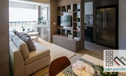 Loft 2 Dormitórios (58m²), 1 Suíte, Terraço, 1 Vaga. Próximo dos Shoppings Jardim Sul e Morumbi Town
