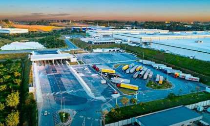 Galpão Logístico Monousuário (5.200,08m²), 4 Banheiros, 7 Vagas. GLP Guarulhos I é um dos maiores parques logísticos
