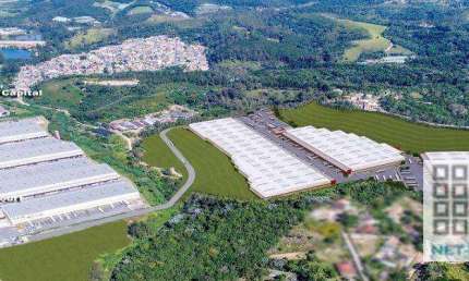 GALPÃO LOGÍSTICO (3.301,88m²), 6 BANHEIROS, 8 VAGAS. AO LADO DA RODOVIA RÉGIS BITTENCOURT E DO RODOANEL