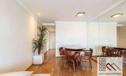 Apartamento 3 Dormitórios (86,14m²), 2 Suítes, Varanda, 2 vagas. Próximo da Estação Moema