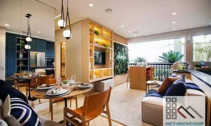 Apartamento 3 dormitórios (82m²), 2 suítes, terraço, 2 vagas. a 100 metros dos shoppings jardim sul e morumbi town