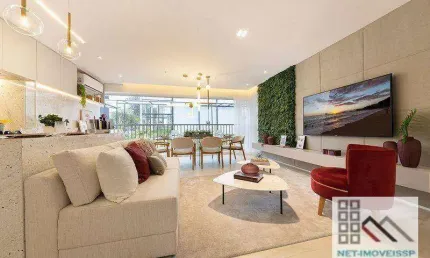 Apartamento 3 dormitórios (79,60m²), 1 suíte, terraço, 1 vaga. a 3 minutos da estação santos-imigrantes