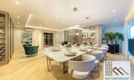 APARTAMENTO 4 DORMITÓRIOS (158m²), 4 SUÍTES, TERRAÇO, 3 VAGAS. A 4 MINUTOS DA FUTURA ESTAÇÃO SESC-POMPEIA