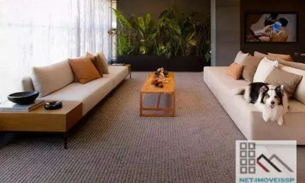 Apartamento garden 4 dorms (236m²), 2 suítes, varanda, 2 vagas. próximo do shopping e do parque villa lobos