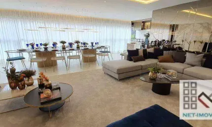 Apartamento 3 dormitórios (166m²), 3 suítes, varanda gourmet, 2 vagas. próximo da estação brooklin