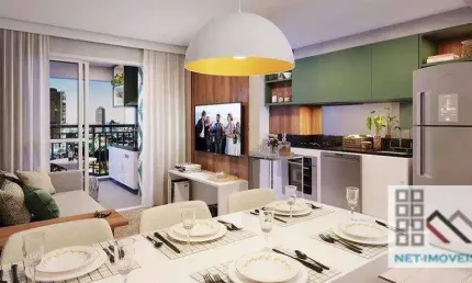 Apartamento 2 dormitórios (60,14m²), 1 suíte, terraço, decorado, 1 vaga. próximo da estação sumaré do metrô