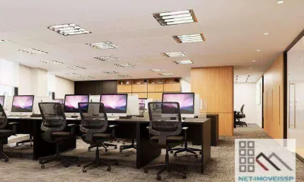 Conjunto comercial (441m²), 6 banheiros, mobiliado, 7 vagas. sob medida no conceito plug&play