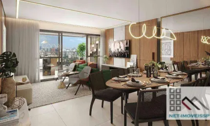 Apartamento 3 dormitórios (109,71m²), 3 suítes, terraço, 2 vagas. próximo do tietê plaza shopping