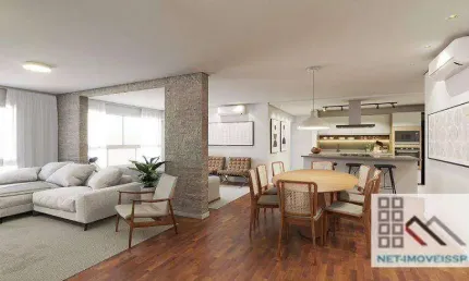 APARTAMENTO 2 DORMITÓRIOS (127,96m²), TOTALMENTE REFORMADO, 2 SUÍTES, 1 VAGA. PRÓXIMO DA ESTAÇÃO OSCAR FREIRE