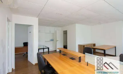 Conjunto comercial (71m²), 2 banheiros, mobiliado, 1 vaga. no coração do itaim bibi