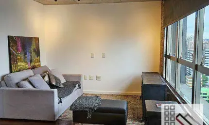 APARTAMENTO 1 DORMITÓRIO (90m²), 1 SUÍTE, MOBILIADO, 2 VAGAS. MAXHAUS BERRINI