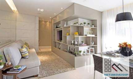 APARTAMENTO 2 DORMITÓRIOS (50,83m²), 1 VAGA. TERRAÇO. PRÓXIMO AO SHOPPING ARICANDUVA