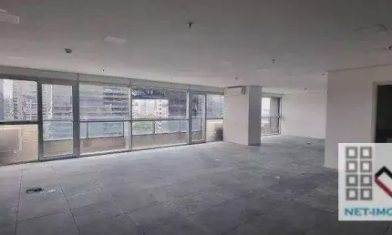 Conjunto comercial (124m²), 3 banheiro, terraço, 3 vagas. o novo ícone arquitetônico da cidade
