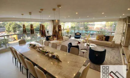 APARTAMENTO 3 DORMITÓRIOS (217m²), 3 SUÍTES, TERRAÇO, 3 VAGAS. LUXO, SOFISTICAÇÃO E EXCLUSIVIDADE
