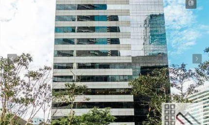 LAJE CORPORATIVA (1.478,52m²), 8 BANHEIROS, 27 VAGAS. NO LUXUOSO COMPLEXO DE PRÉDIOS DE ESCRITÓRIOS