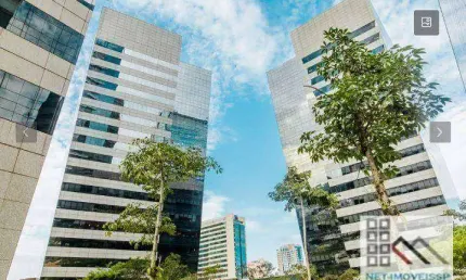 LAJE CORPORATIVA (1.741,92m²), 8 BANHEIROS, 32 VAGAS. NO LUXUOSO COMPLEXO DE PRÉDIOS DE ESCRITÓRIOS