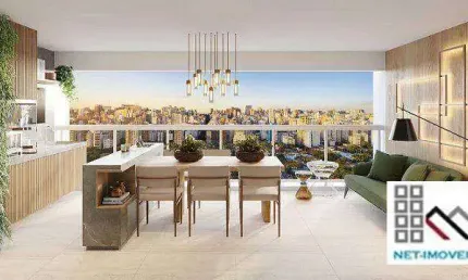 Apartamento 3 dormitórios (105m²), 1 suíte, terraço, 2 vagas. próximo do shopping anália franco