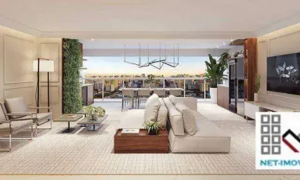 Apartamento 4 dormitórios (140m²), 3 suítes, terraço, 2 vagas. próximo do shopping anália franco