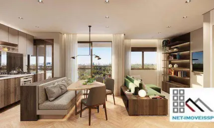 Apartamento 2 dormitórios (47,24m²), 1 banheiro social, 1 vaga moto, terraço. a 10 minutos da lapa.